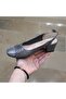 Women's Blunt Toe Wide Mold Scalloped Toe Open Back Heel Shoes For Bone Protrusion - 4