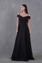 Women's Strapless Neckline Strap Black 147 cm Maxi Evening Dress 342 - 6