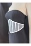 Zozan Underwire Elasticated Back Women's Corset Belt White - 3