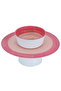 Stand Cake Steel Alsaif Gallery, 30×30×10 cm, Round Base - Pink
