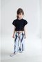 Girls' Double Set - 100% Cotton Knitted Combed Fabric, Digital Printed Bottom Top Set - 4