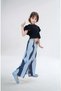 Girls' Double Set - 100% Cotton Knitted Combed Fabric, Digital Printed Bottom Top Set - 2