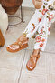 Pery Women's Taba Real Suet Filled Sole Sandals - 3