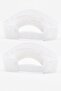 Women's Tennis Visor Cap Beach Sunscreen Sports Hat 2 Pack White-White - 4