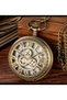 Nostalgic Chain Pocket Watch Metal Chain Watch Antique Ottoman Style Special Retro Gift Collection - 6