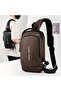 YU WELL Multifunctional Anti-Theft Cross Body Sling Bag with USB Charging Waterproof Backpack for Tr - 4