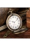 Nostalgic Chain Pocket Watch Metal Chain Watch Antique Ottoman Style Special Retro Gift Collection - 5