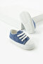 First Step Anti-Skid Sole Linen Lace-Up Comfortable Baby Shoes Booties - 4
