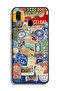 Samsung Galaxy A20 Protective Case Cover Stickers Of Different Cities