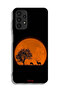 Samsung Galaxy A13 4G Protective Case Cover Evening Moon Art