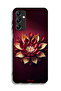 Samsung Galaxy A14 5G Protective Case Cover Flower Abstract Design