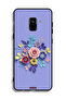 غطاء حماية لهاتف Samsung Galaxy A8 Plus (2018) - تصميم زهور