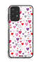 Samsung Galaxy A23 Protective Case Cover Hearts Doodle