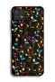 Samsung Galaxy A22 5G Protective Case Cover Music Fabric Pattern