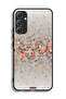 Samsung Galaxy A34 5G Protective Case Cover Small Flowers Abstract Art