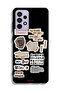 Samsung Galaxy A52s 5G Protective Case Cover Good Luck Quotes Stickers