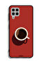 Samsung Galaxy A22 4G Protective Case Cover Coffee Cup Art