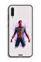 غطاء حماية لهاتف Samsung Galaxy A70 بتصميم العنكبوت الحديدي