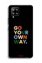 غطاء حماية لهاتف Samsung Galaxy A42 5G انطلق على طريقتك الخاصة