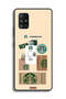Samsung Galaxy A71 5G Protective Case Cover Coffee Sticker