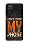 Samsung Galaxy A12 Protective Case Cover Do Not Touch My Phone