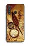 Samsung Galaxy A21 Protective Case Cover Vintage Compass