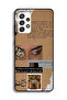 Samsung Galaxy M32 5G Protective Case Cover Arabic Quote You Will Burn A Lot To Become A Real Star