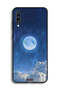 Samsung Galaxy A70 Protective Case Cover Moon Clouds