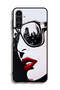 Samsung Galaxy A13 5G Protective Case Cover Girl Face Abstract Art