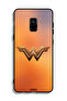 Samsung Galaxy A8 Plus (2018) Protective Case Cover Wonder Women Logo