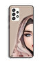 Samsung Galaxy M32 5G Protective Case Cover Half Face Girl Art