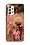 Samsung Galaxy M32 5G Protective Case Cover Hat Girl In Flowers