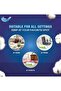 FACIAL TISSUE PACK 130 SHEETS X 2 PLY, BUNDLE OF 10 STERILIZED FLUFFY TISSUES - 2