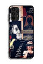 Samsung Galaxy A13 4G Protective Case Cover Arabic Quotes And Cut Faces