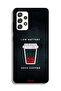 Samsung Galaxy M32 5G Protective Case Cover Low Battery Need Coffee