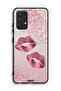 Samsung Galaxy A32 4G Protective Case Cover Glitter Lips
