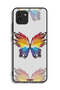 Samsung Galaxy A03 Protective Case Cover Digital Art Simple Background Minimalism Butterfly