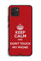 Samsung Galaxy A03 Protective Case Cover Keep Calm And Dont Touch My Phone