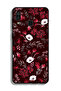 Samsung Galaxy A30 Protective Case Cover Small Flowers And Tropical Leaves
