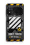 Samsung Galaxy A12 Protective Case Cover Do Not Touch My Phone