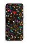 Samsung Galaxy A10s Protective Case Cover Music Fabric Pattern