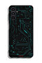 Samsung Galaxy A13 5G Protective Case Cover Digital Art Circuits Minimalism Multiple Display