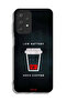 Samsung Galaxy A23 Protective Case Cover Low Battery Need Coffee