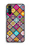 Samsung Galaxy A13 5G Protective Case Cover Mandala Squares Pattern