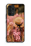 Samsung Galaxy A53 5G Protective Case Cover Hat Girl In Flowers