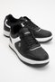 Lace-Up Men's Sports Shoes Black White