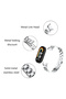 Metal Watch Strap For Xiaomi Mi Band 8 / Xiaomi Smart Band 8 Black - 5