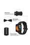 Apple Watch 38mm 40mm 41mm 42mm | Nylon Sport Band | Black - 3
