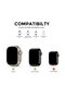 Apple Watch 49mm 46mm 45mm 44mm 42mm | Slim Metal Band | Black - 2