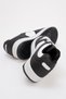 Lace-Up Men's Sports Shoes White Black - 4